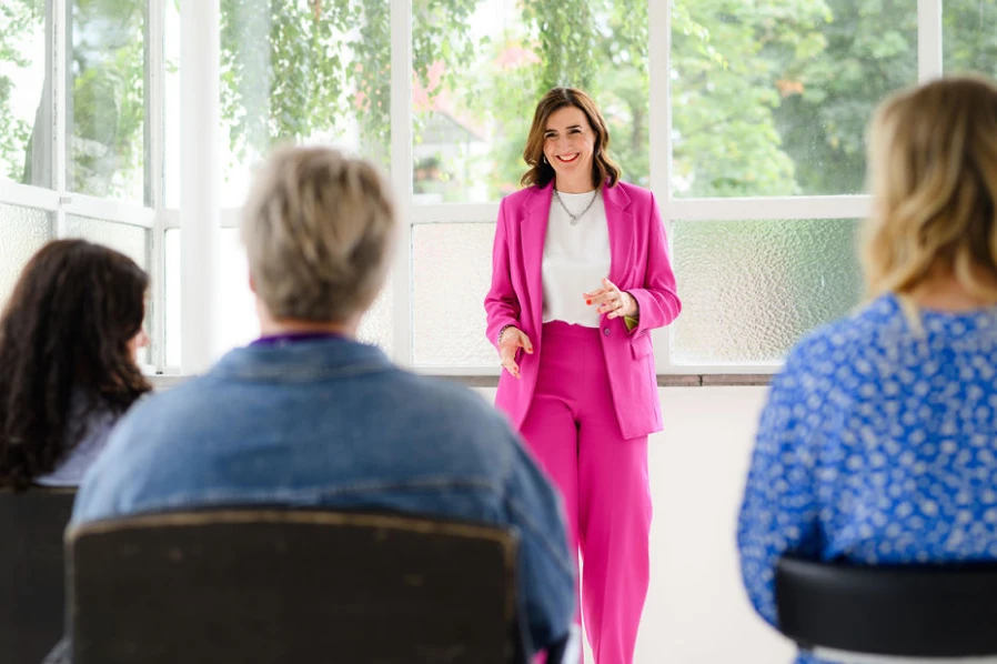 Mitarbeiter Workshhops mit Astrid Steingrüber